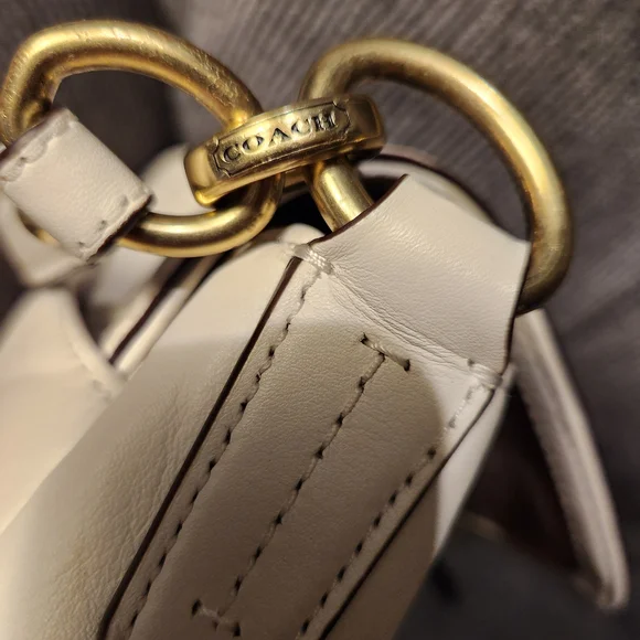 Coach Taylor Leather Flap Crossbody Bag (F25206) with Coach Wallet (A2381 6390) - Picture 11 of 16